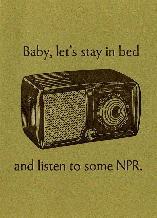 NPR Greeting Card