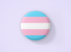 Trans Pride Flag Button