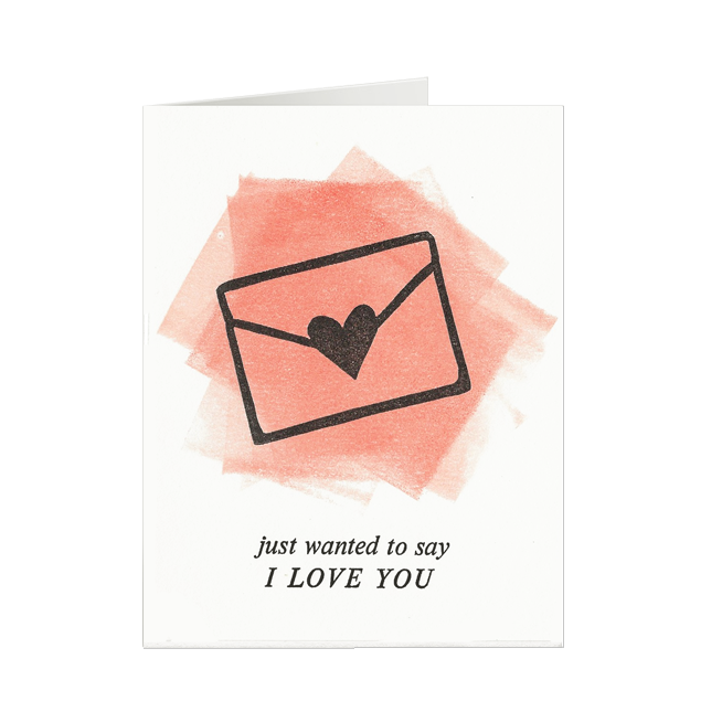 I Love You! Greeting Card