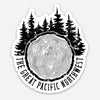 Tree Rings PNW Sticker