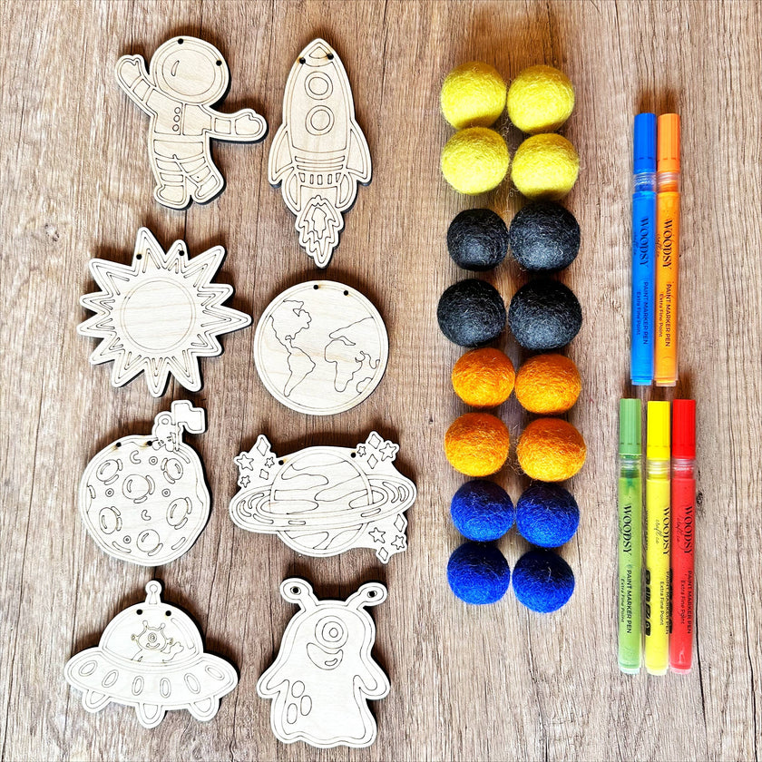 DIY Craft Kit - Outer Space Garland