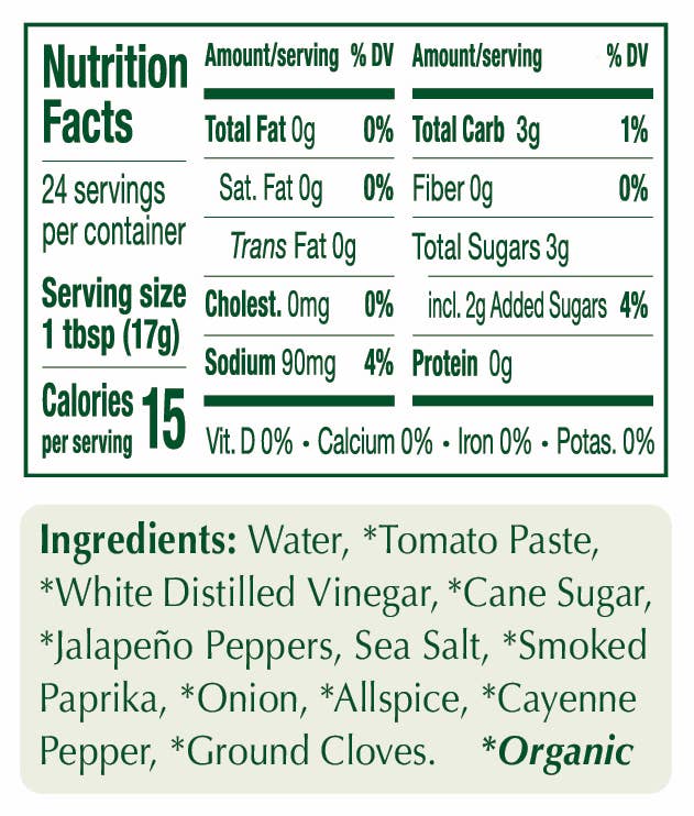 Portland Organic Spicy Ketchup 14oz