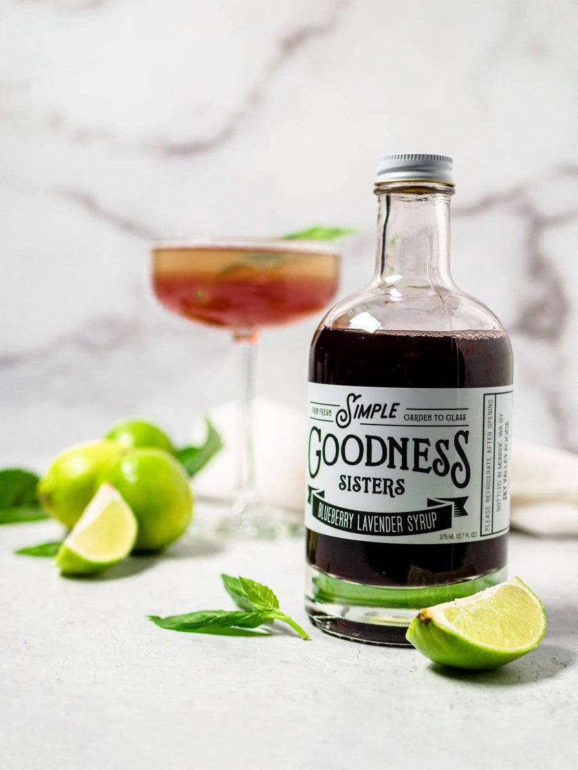 Blueberry Lavender syrup