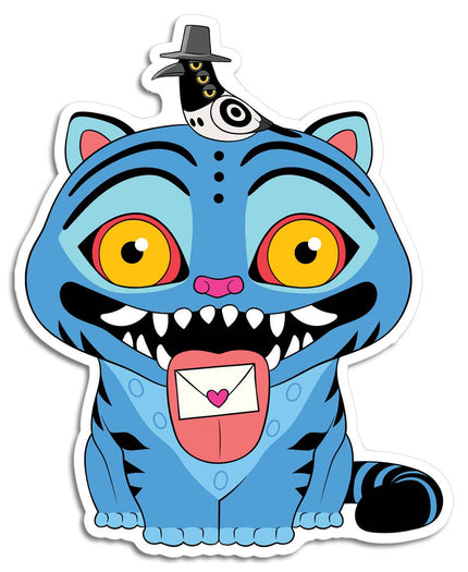 K-Pop Tiger Die Cut Sticker