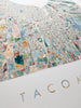 Tacoma Watercolor Map Print