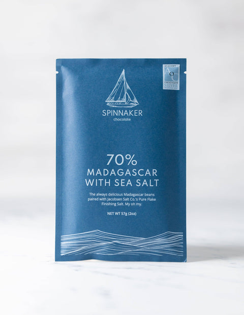 70% Madagascar with Sea Salt Chocolate Bar