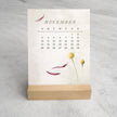 2025 Desk Calendar, Dried Field Flowers