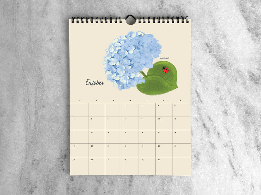 2025 Wall Calendar - Botanicals