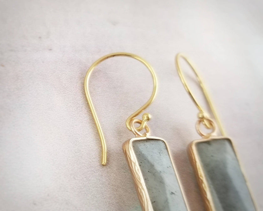Labradorite Earrings