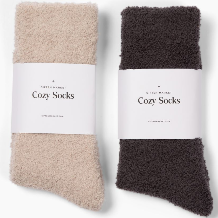 Ivory Cozy Socks
