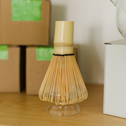 Glass Matcha Whisk Holder