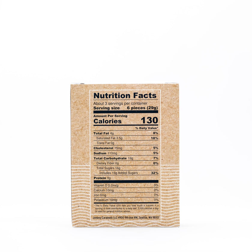 Fleur de Sel Caramels - 3.2 oz