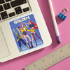 K-Pop DH Golden Die Cut Sticker