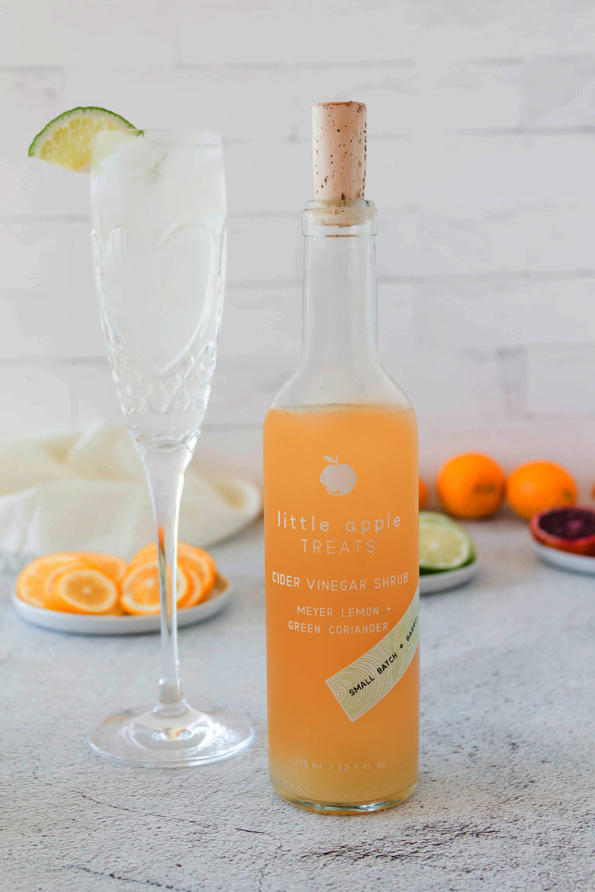 Meyer Lemon + Green Coriander Shrub