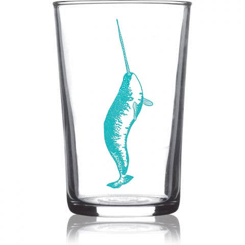 Whales Colors European Wine Juice Taster Rocks Shot Glass