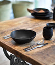 Stoneware Soup Shallow Bowl