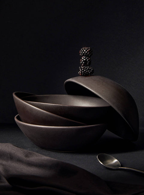 Stoneware Soup Shallow Bowl - image 5