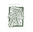 Holly Branch Holiday Card