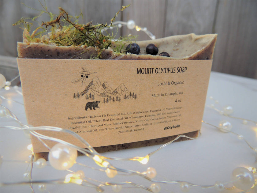 Mount Olympus Soap | Balsam Fir Atlas Cedarwood Clove Soap