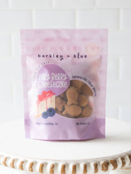 Very Berry Cheesecake Cat Treats