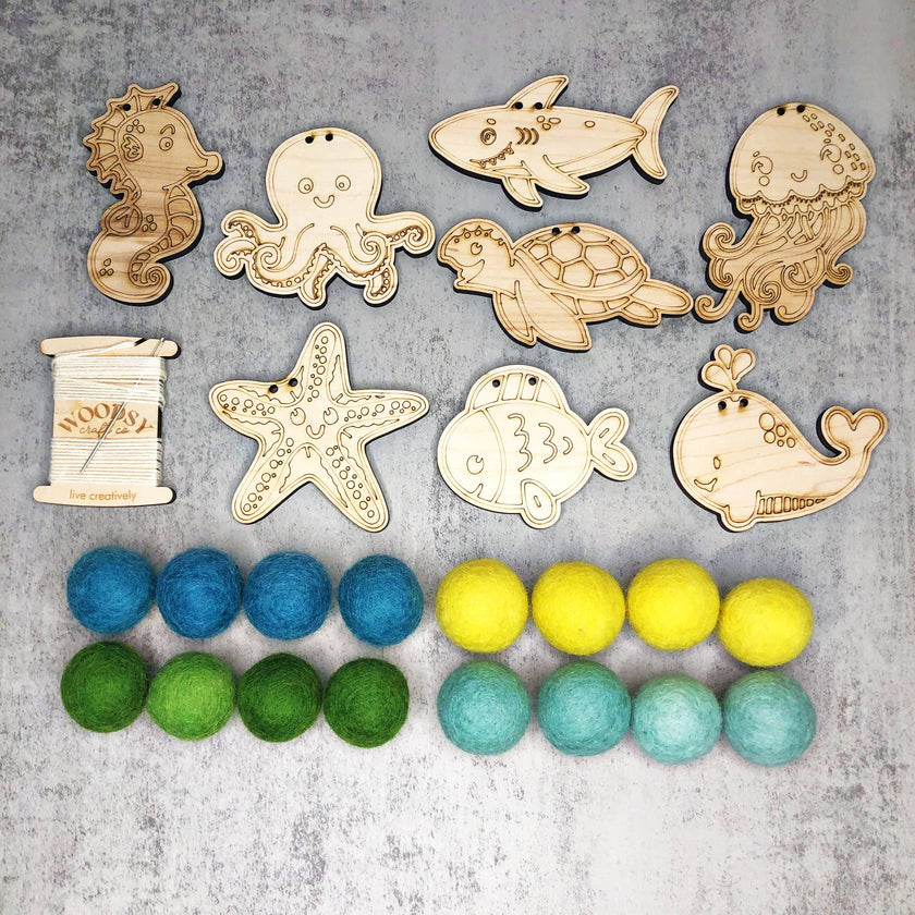 DIY Craft Kit - Under the Sea Garland