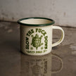 'Slow The Fuck Down' Enamel Mug