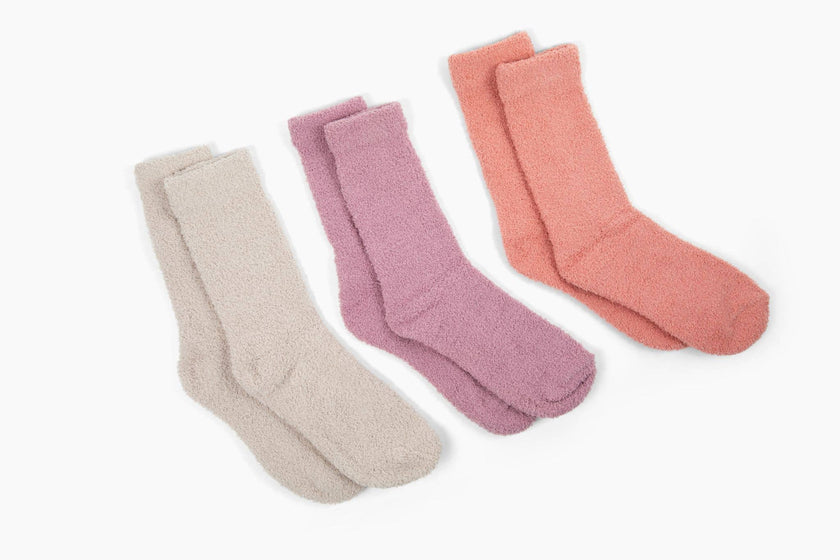 Ivory Cozy Socks