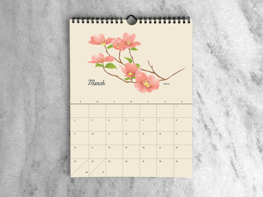 2025 Wall Calendar - Botanicals