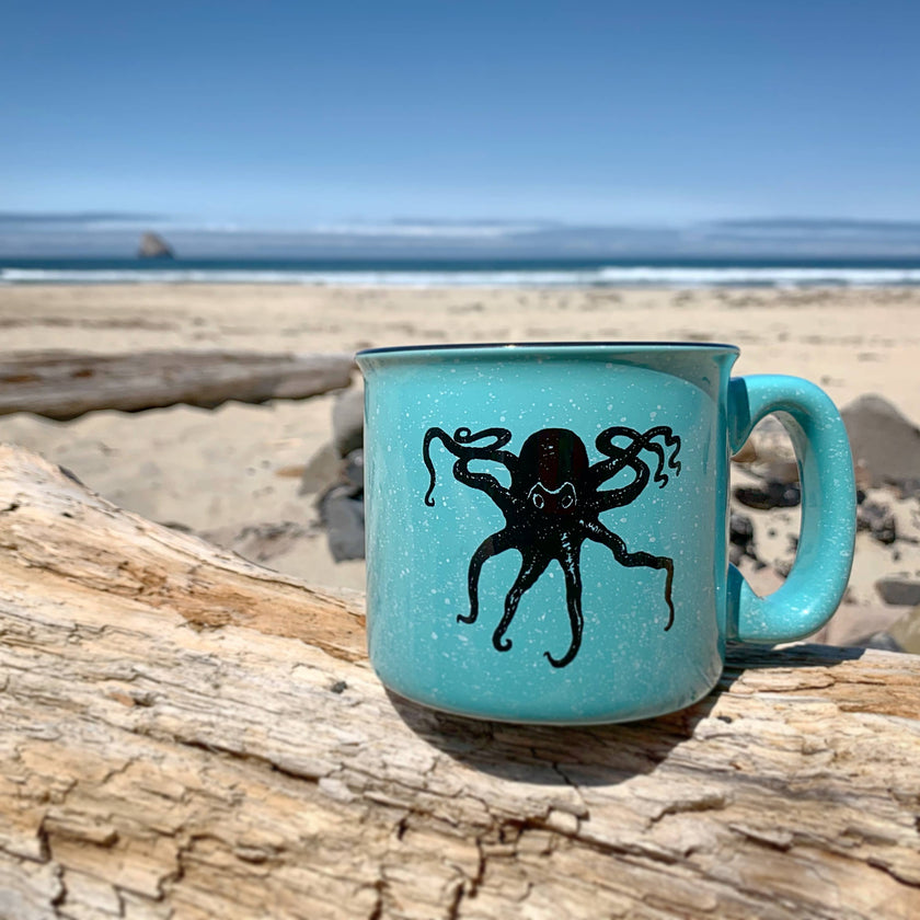 Kraken Octopus Campfire Mug