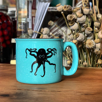 Kraken Octopus Campfire Mug