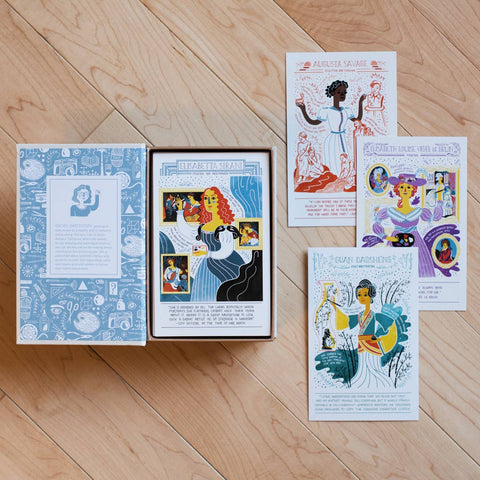 Women in Art Postcards