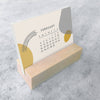 2025 Mini Desk Calendar, Abstract