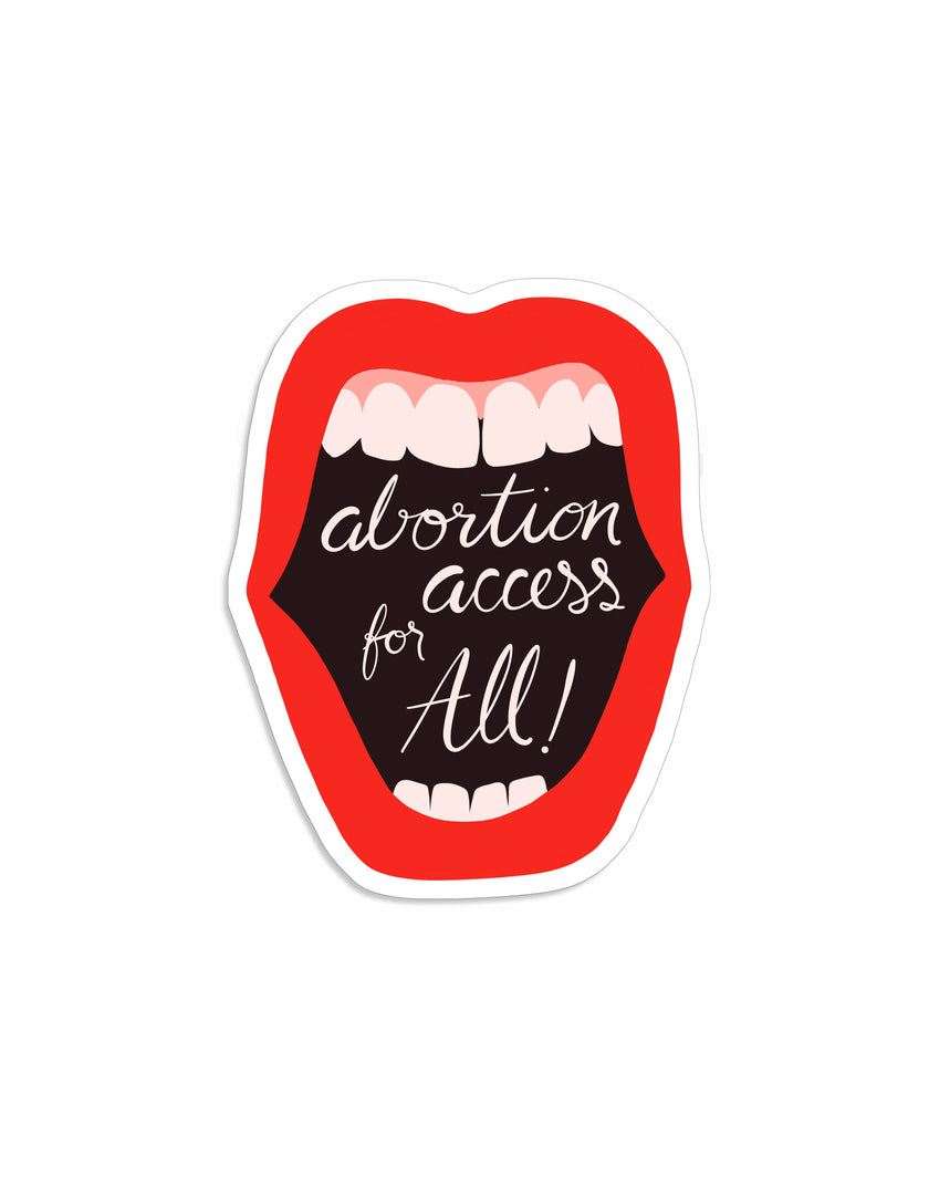 Abortion Access for All Sticker