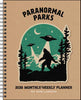 Paranormal Parks 12-Month 2026 Monthly/Weekly Planner Calendar by Sam  Larson