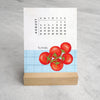 2025 Desk Calendar, Les Fruits