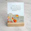 2025 Desk Calendar, Les Fruits