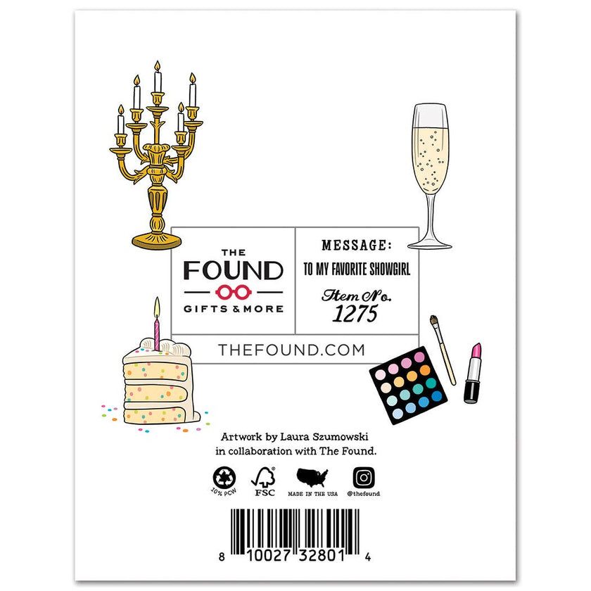 Showgirl Era Birthday Card