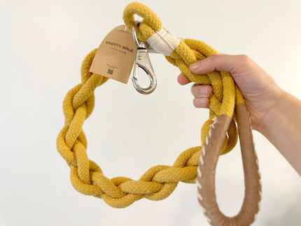 Handmade Cotton Rope Dog Leash