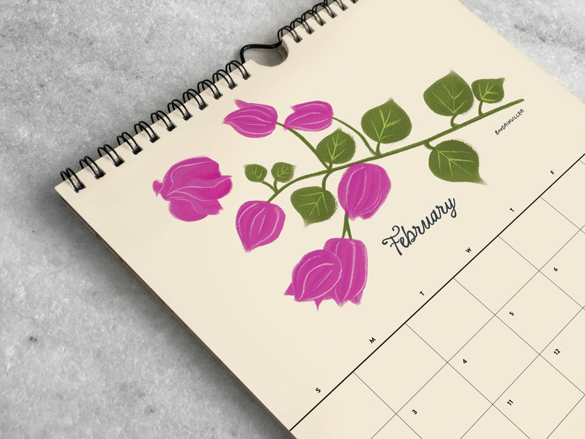 2025 Wall Calendar - Botanicals