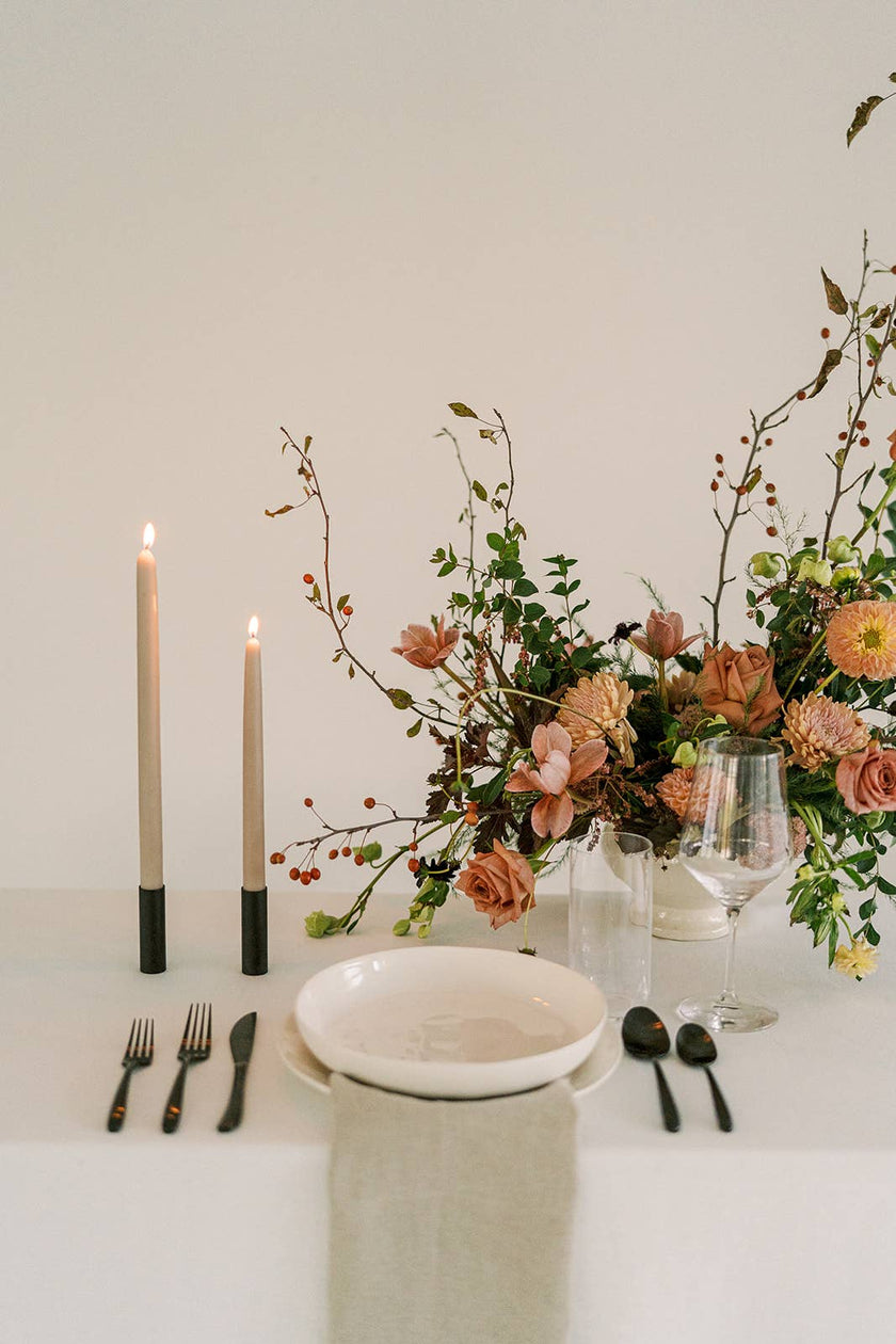 Clay Beeswax Dipped Candles 10