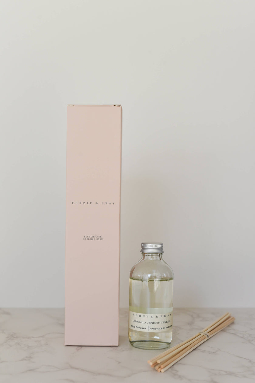 Lemon Lavender Vanilla Reed Diffuser