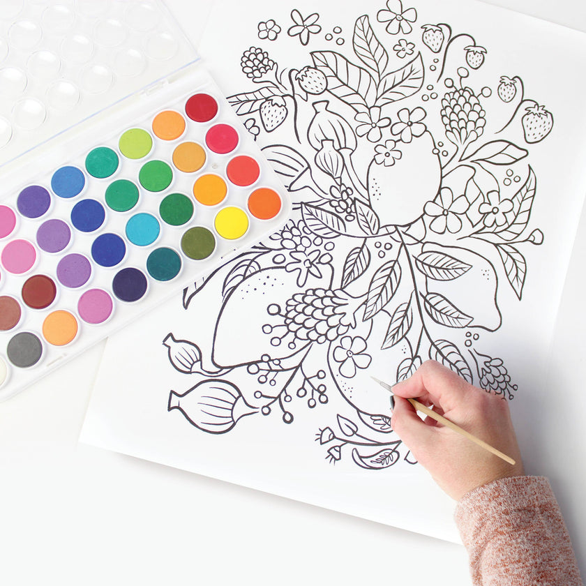 Paintable Art Print -  Botanical