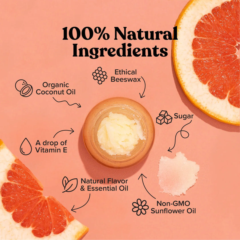 Lip Scrub - Pink Grapefruit