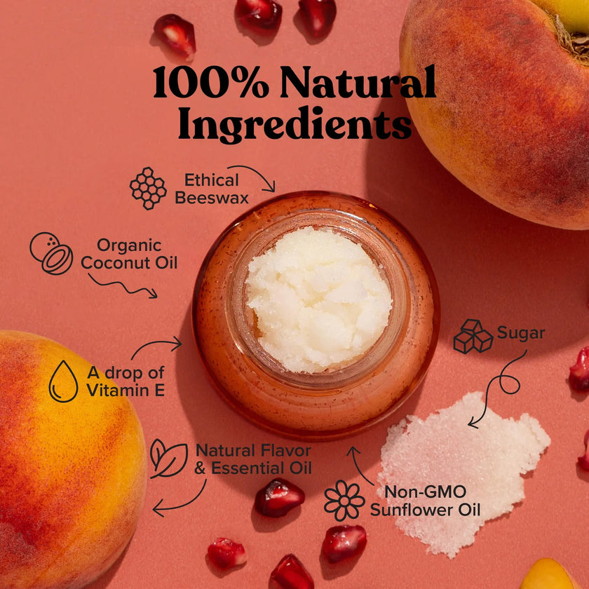 Lip Scrub - Pomegranate Peach