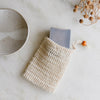 Sisal Soap Saver Bag With Wooden Bead