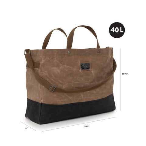 Neelum 40L Giant Tote - Waxed Canvas Bag
