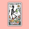 The Gardener Tarot Card Sticker