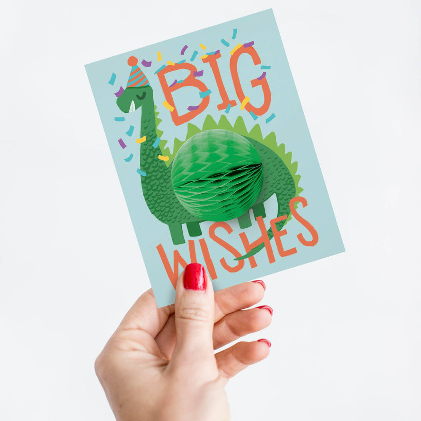 Pop-up Dinosaur Kids Birthday Card