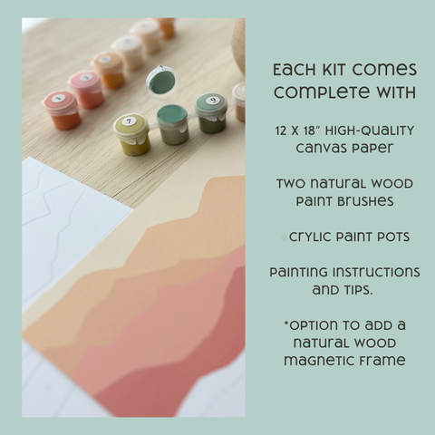 Elephant Family Paint-by-Number Kit for Kids - image 3