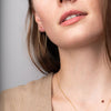 Galaxy Triangle/Sterling Silver Earrings